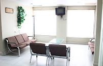 Comfortable patient waiting area